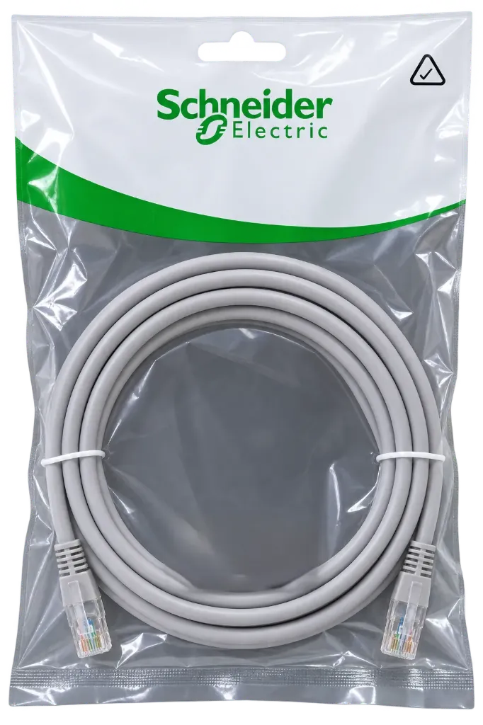 Schneider CAT6 UTP Patch Cord 3M - Grey