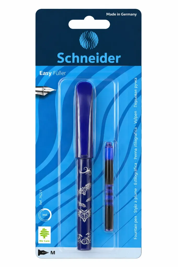 Schneider Fountain Pen Blue